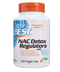 Doctors Best Nac Detox Regulators with seleno excell 180 Veggie Caps