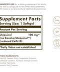 Solgar Ubiquinol 100 Mg (Reduced Coq-10) - 50 Softgels Pack Of 2 - Advanced Antioxidant Support - Non-Gmo Gluten Free Dairy Free 100 Total Servings