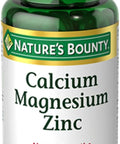 NatureS Bounty Calcium Magnesium Zinc 100 Count Pack Of 6