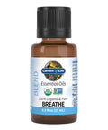 Garden Of Life Organic Essential Oil, Breathe Blend, 0.5 Fl Oz