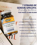Flora Advanced Adult'S Probiotic Daily Probiotic For Ages 55 & Up Supports Gut & Digestive Health 34 Billion Cfu Keep Chilled Vegetarian & Gluten 60 Capsules