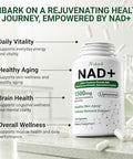 Fancyenergy Ncduyde Nad+ Supplement Liposomal Nad Nicotinamide Riboside Resveratrol 120 Capsules 1500 Mg