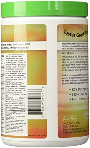 Greens World Delicious Greens 8000 Berry 10.6 oz