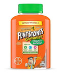 Flintstones Gummies Kids Vitamins with Immunity Support* Kids and Toddler Multivitamin with Vitamin C Vitamin D B12 Zinc and more Orange 150ct