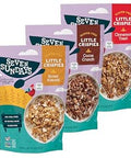 Seven Sundays Little Crispies Cereal, High Protein, Gluten-Free Kids Snack & Breakfast ÃƒÂ¢Ã¢â€šÂ¬Ã¢â‚¬Å“ Made with Real Ingredients, No Sugar Alcohols ÃƒÂ¢Ã¢â€šÂ¬Ã¢â‚¬Å“ Healthy Alternative for Breakfast, 8 oz Bags (Pack of 3), Variety Pack