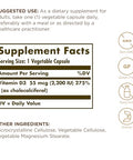Solgar Vitamin D3 (Cholecalciferol) 55 Mcg (2200 Iu) 50 Vegetable Capsules - Helps Maintain Healthy Bones & Teeth - Immune System Support - Non-Gmo Gluten Free Dairy Free Kosher 50 Servings