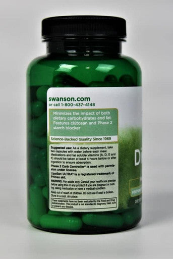 Swanson Diet Duo with White Kidney Bean 120 Capsules