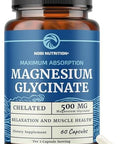 Nobi Nutrition Magnesium Glycinate Gummies 600Mg Sleep Calm & Relaxation Support 60Mg Elemental Mag Per Serving Grape Flavor Gluten High Absorption Magnesium Gummies For Women Men & Family 60 Ct