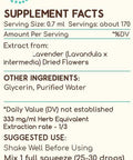 Lavender B120(2pcs) Alcohol-Free Herbal Extract Tincture, Concentrated Liquid Drops Natural Lavender (Lavandula angustifolia)(2x4 fl oz)