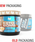 Bpi Sports Keto Bomb Promotes Energy Hydration And Fat Loss Mct And Electrolytes Sugar With Calcium French Vanilla Latte 18 Servings