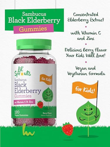 Carlyle Elderberry Gummies For Kids 120 Count