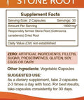 Secrets of the Tribe Stone Root 60 Capsules, Made with Vegetable Capsules and Responsibly farmed (Collinsonia Canadensis) Dried Root (60 Capsules)