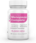 Omne Diem Menopause Complete Dao Plus Hormone Support Supplement â€“ Diamine Oxidase (Dao) Enzyme + Estro8Pn Hops Citicoline Flaxseed & Black Cohosh â€“ 30 Capsules (30)