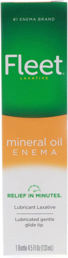 Fleet Fl301Ea - Fleet Mineral Oil Enema 4-1/2 Oz.