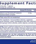 Pure Encapsulations MelatoninSR 60 vegcaps