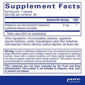 Pure Encapsulations MelatoninSR 60 vegcaps