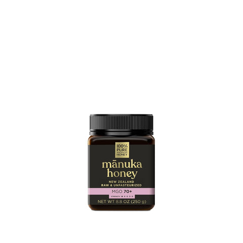 100% Pure New Zealand Honey - MGO 70+ Monofloral MÃƒâ€žÃ‚Ânuka Honey, 100% Pure New Zealand Raw MÃƒâ€žÃ‚Ânuka, 17.6 Ounce (500g) (Pack of 1)
