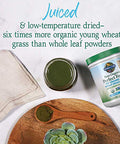 Garden Of Life Raw Organic Perfect Food 100 Organic Usa Wheat Grass Juice - Juiced Green Superfood Greens Powder 60 Servings - Stevia-Free Non-Gmo Vegan Gluten Free Whole Food Dietary Supplement