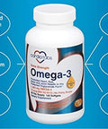 Cardiotabs Omega3 Extra Strength + Vitamin D3 Triglyceride Form 1300 Mg Omega3 600 Dha / 600 Epa With 600 Iu Vitamin D3