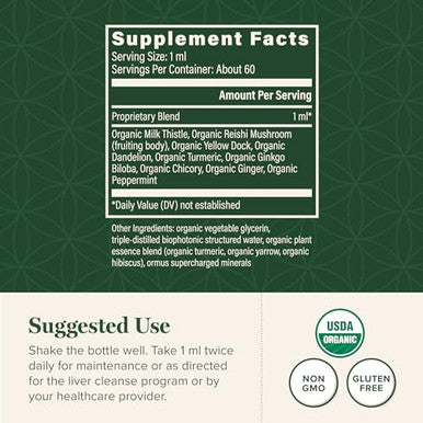 Global Healing Center Liver Health 2 Fl Oz