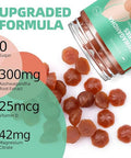 Afxmate Ashwagandha Gummies For Women & Men Sugar Free | Chewable Vegan Calm Mood & Stress Support Supplement With Vitamin D & Magnesium Glycinate 90 Count