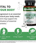 Nutramedix Fitness Plan Supplement Bundle Includes Magnesium Malate For Energy & Athletic Support And Serrapeptase For Joint & Mobility Wellness Fitness Support Supplements 2Piece Capsule Set