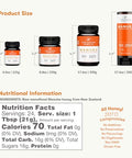 New Zealand Honey Co. Pure Manuka Honey Squeeze Bottle UMF 10+ / MGO 250+ | 17.6oz | 1.1 lb. (500g)