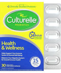 Culturelle Health & Wellness Probiotic Vegetarian Capsules 30 Ea (Pack Of 2)
