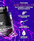 Efx Sports Krealkalyn Efxph Correct Creatine Monohydrate Pill Supplementstrength Muscle Growth & Performance60 Servings 120 Capsules