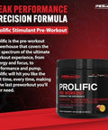 Pescience Pre Workout Stack â€“ Prolific & High Volume Guava Pineapple Nitric Oxide Booster â€“ 40 & 36 Scoops L Arginine Nitrate L Citrulline Pre Workout Powder For Men & Women