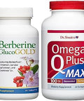 Dr. Whitakerâ€™S Berberine Glucogold With 1500Mg Berberpure Berberine Cinnamon Crominex Plus Dr. Sinatraâ€™S Omega Q Plus Max Advanced Heart Health Support With 100Mg Coq10 Turmeric And More Bundle