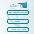 Newgel+E Advanced Silicone Scar Treatment Gel For Old And Scars W Vitamin E For Surgery Injury Keloids Burns And Facial Blemish Scars (15 Grams)
