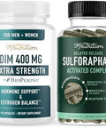 Smnutrition Sulforaphane Complex & 400Mg Dim Supplement For Enhanced Estrogen Balance For Women Advanced Microbeadlet Hormone Balance Supplement (60 Servings) With Extra Strength Dim (90 Servings)