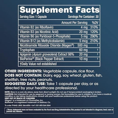 Prohealth Nad Triple Boost. 3X The Nad Boost. Doctor Formulated Extra Strength Supplement Includes 500Mg Niagen Nicotinamide Riboside Nr (The Active Ingredient In Nmn) 30 Servings (3 Pack)