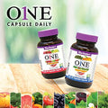 Bluebonnet Nutrition One For Men Whole Foodbased Multiple Daily Nutrition Nongmo Vegetarian Friendly Kosher Gluten Soy Dairy Iron 60 Vegetable Capsules 60 Servings