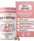 Legendairy Milk Glp-1 Plus Supplement For Weight Management Appetite Control For Women W Trpti Oea Cqr-300 & Chromium Supports Natural Fullness Signals & Hunger Metabolism Support Supplement Legendairy Milk 1-Pack