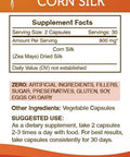 Secrets of the Tribe Corn Silk 60 Capsules, 800 mg, Corn Silk (Zea Mays) Dried Silk (60 Capsules)