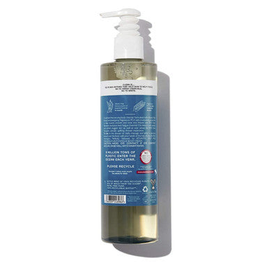REN Clean Skincare - Atlantic Kelp and Magnesium Anti-Fatigue Body Wash - Energizing Vegan Body Wash with Natural Essential Oils in Recycled Ocean Plastic Bottle, 10.2 Fl Oz