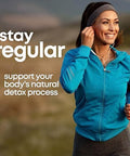 her own Cleanse Gentle Detox Supports Healthy Gut Ocean Algae Cleanse Prebiotic Probiotic Blend Cleansing Herbal Blend Gluten and Soy Free Vega Multicolor