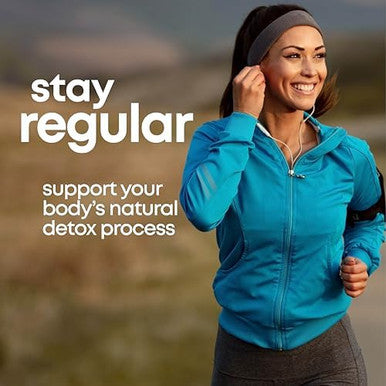 her own Cleanse Gentle Detox Supports Healthy Gut Ocean Algae Cleanse Prebiotic Probiotic Blend Cleansing Herbal Blend Gluten and Soy Free Vega Multicolor