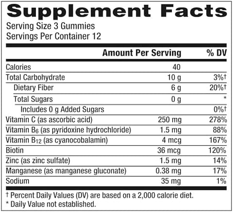 EmergenC Zero Sugar Immune Support Adult Gummies 36 Count