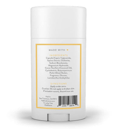 Native Deodorant | Natural Deodorant for Women and Men, Seasonal Scents, Aluminum Free with Baking Soda, Probiotics, Coconut Oil and Shea Butter | Buttercream & French Vanilla
