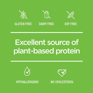 Vegansmart Plant Based Pea Protein Powder by Naturade Vanilla 15 Servings