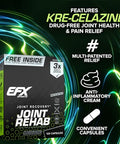 Efx Sports Joint Rehab Recovery Kit Powered By Kre-Celazine For Mobility & Joint Health 120 Capsules Kre-Alkalyn Creatine 2 Oz Topical Cream