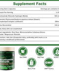 Nicotinamide Riboside, Liposomal Nicotinamide Riboside 900 Mg, Nad+ Supplement With Resveratrol, Nicotinamide Riboside Resveratrol, Supplement Booster Support For Energy, Focus - 80 Capsules