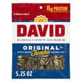 DAVID Sunflower Seeds, Original Flavor, 5.25 oz. (Pack of 12)