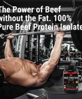Olympian Labs Beef Protein Isolate Powder 24G Protein Bst 2 Grams Bcaa'S Muscle Building Amino Acids 32 Ounces Flavored With Real Chocolate
