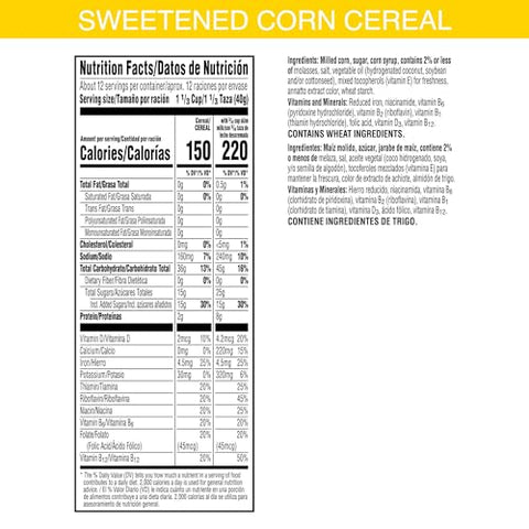 Kellogg's Rice Krispies Cold Breakfast Cereal, 8 Vitamins and Minerals, Rice Krispies Treats, Giant Size, Original, 24oz Box (1 Box)