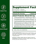 Flora Adult'S Probiotic Vegetarian Daily Probiotic For Gut & Digestive Health Includes Lactobacillus & Bifidobacterium 17 Billion Cfu Gluten Keep Chilled 60 Capsules