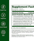 Flora Adult'S Probiotic Vegetarian Daily Probiotic For Gut & Digestive Health Includes Lactobacillus & Bifidobacterium 17 Billion Cfu Gluten Keep Chilled 60 Capsules